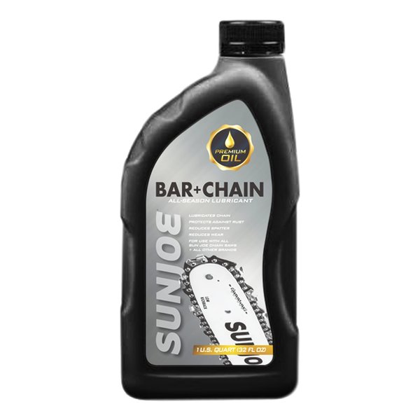 Sun Joe Premium Bar, Chain, Sprocket Oil, All-Season Chainsaw Chain Lubrication, Chain Saw Chain Oil SWJ-OIL